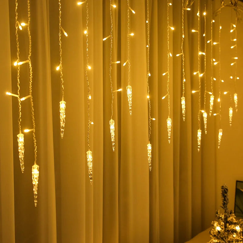 Frendorf | Snowlit- LED-Lichtvorhang für draußen