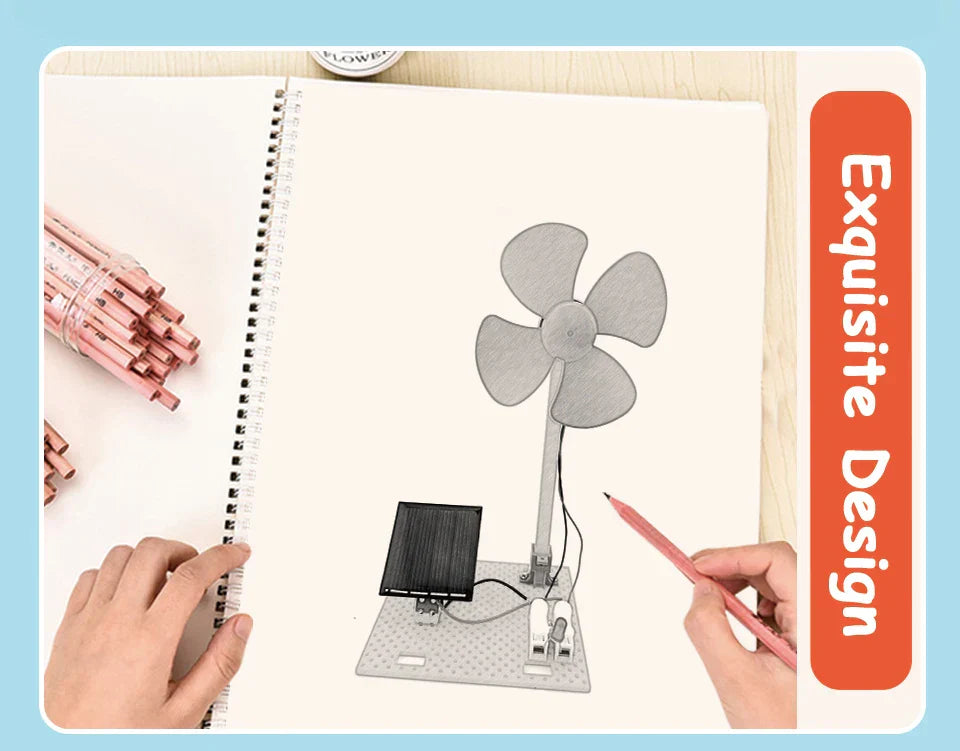 Frendorf | Bildungs-Set für Solar- und Windenergie – Informativ und Spaß beim DIY-Experiment