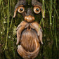 Augen der Natur: Baumgesicht Vogelfutterstation