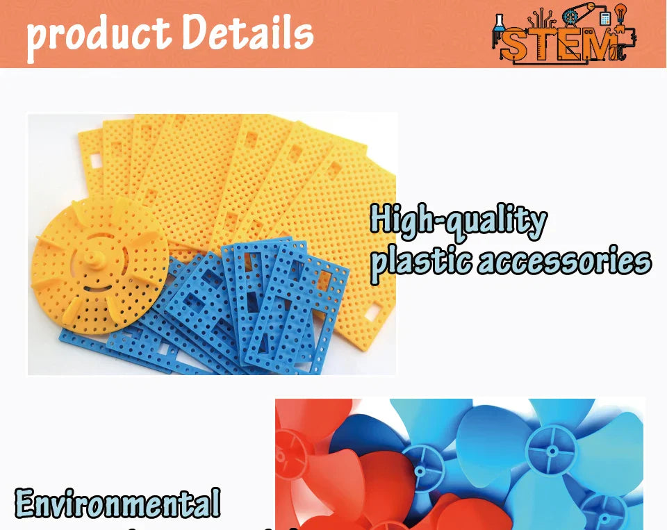 Frendorf | Bildungs-Set für Solar- und Windenergie – Informativ und Spaß beim DIY-Experiment