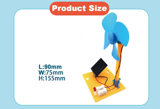 Frendorf | Bildungs-Set für Solar- und Windenergie – Informativ und Spaß beim DIY-Experiment