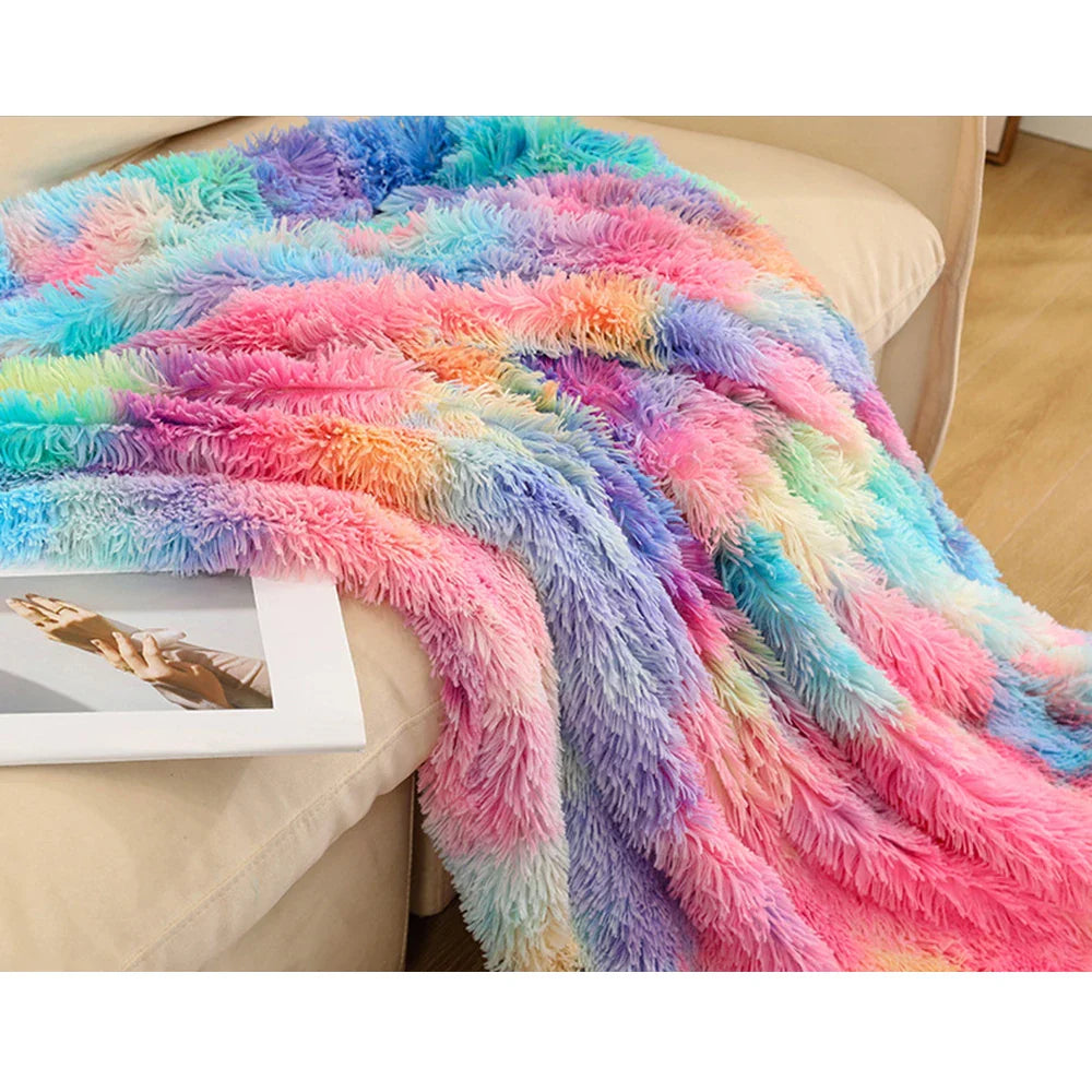Ultra Plüschige Korallfleece-Decke