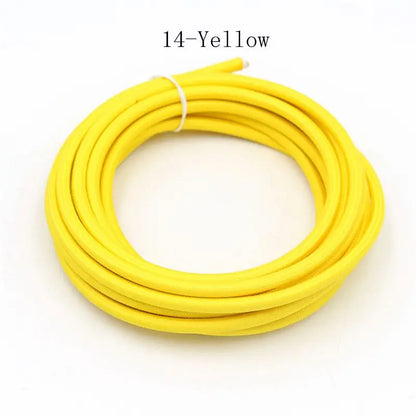 Frendorf | 2 Kern Vintage Textilstoff Elektrische Draht – Geflochtener Flex-Kabel für Beleuchtung (2m, 3m, 5m, 10m)