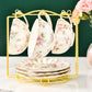Elegante Bone China Porzellan Kaffeetasse - Luxuriöses und einzigartiges Design