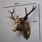 Faux Rehkörper, Faux Taxidermie Tierkopf Wanddekoration Handgemachte Bauernhausdekoration Harz Wohnaccessoires Modern für die Wand