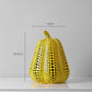 Kusama Yayoi Stil Kürbis Skulpturen