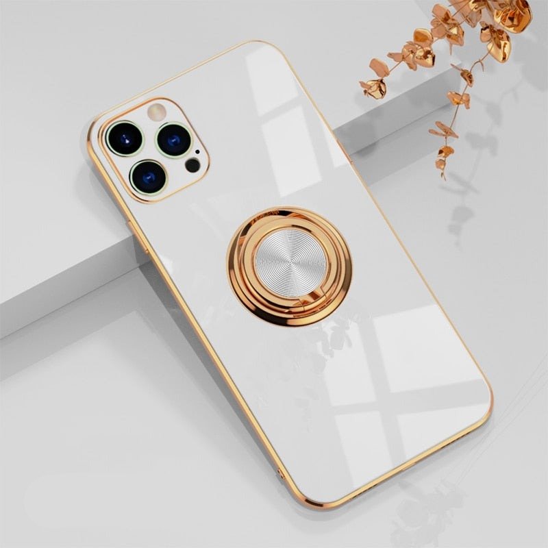 Frendorf |  iPhone Hülle mit Metallständer Ring