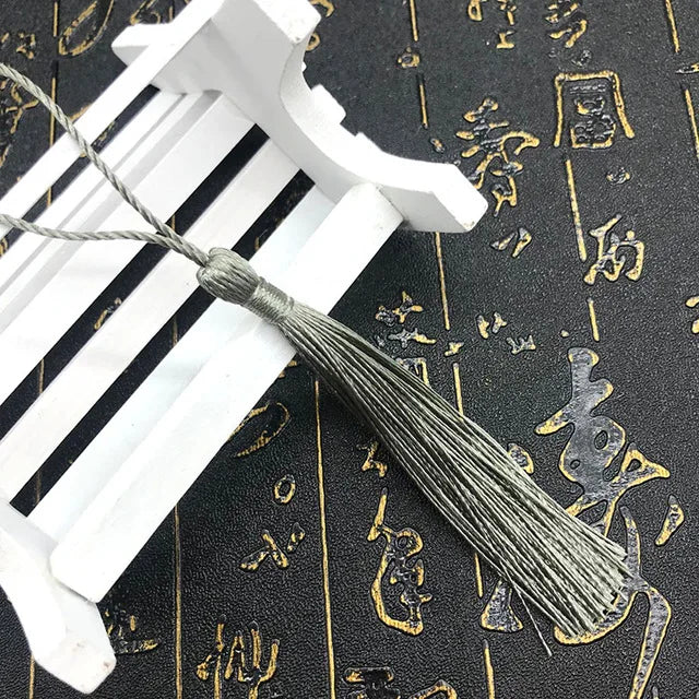 35 Stück Farbgemisch Lesezeichen Quasten - 13 cm Mini Quasten mit Schlaufen für DIY Bastel- und Schmuckherstellungszubehör