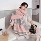 Herbstdekoration Cashmere Luxus Schals