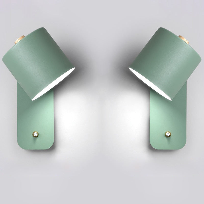 Frendorf | Moderne Led Wand Lampen mit Schalter Innen Zuhause Dekor Lichter