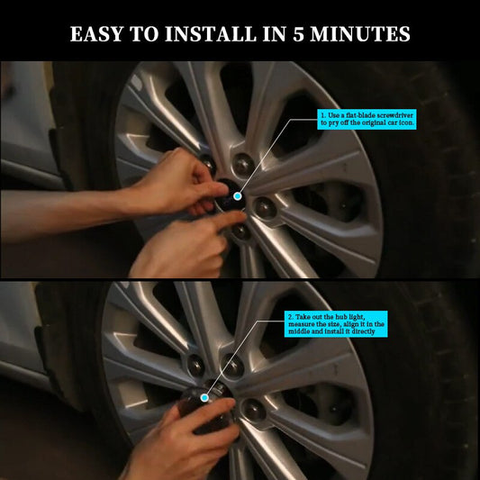 Frendorf | Auto Reifen Solar Licht Set