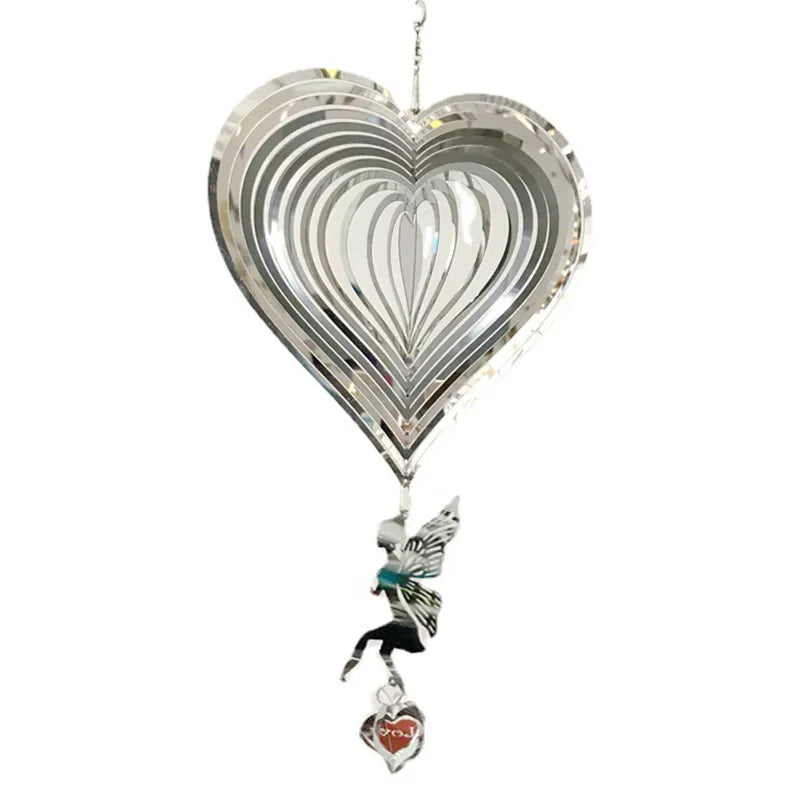 Feen Windspiel Garten Windglocken Hängedekorationen Outdoor Hochzeit Kawaii Haus Wohnraum Dekor Glocke Valentinstag Geschenk