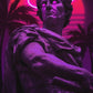 Nacht Stadtansicht Poster