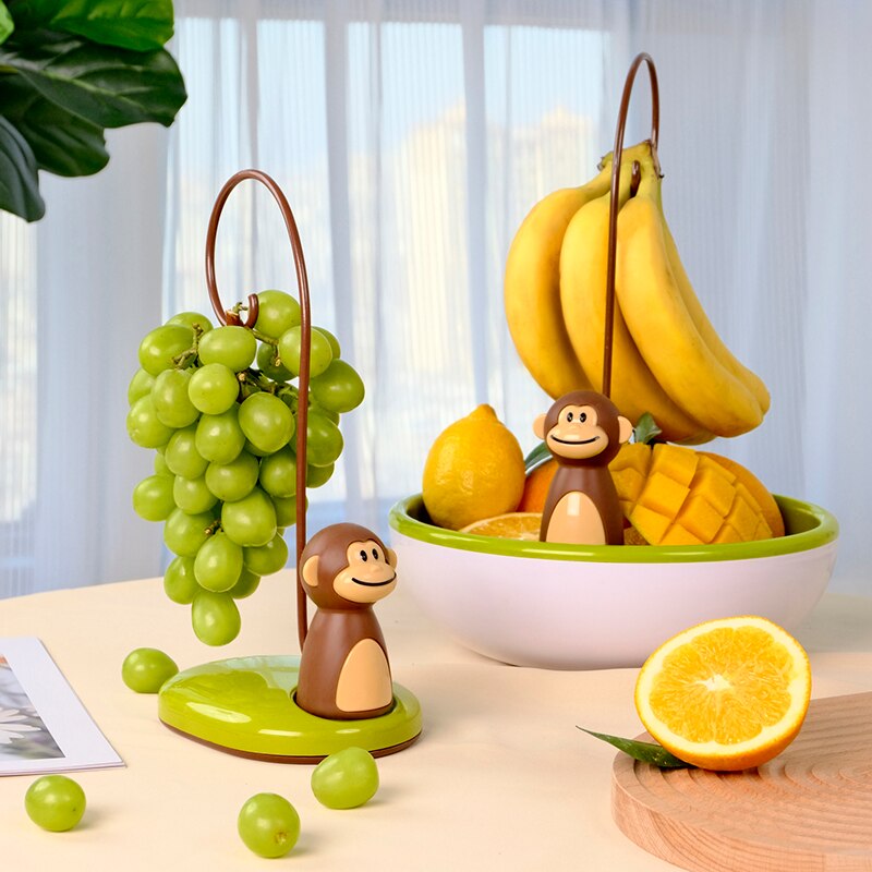 Monkey Shape Küche Banane Hänger Stand