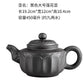 Große Kapazität Haushalt Handgemachte Lila Sand Teekanne Chinesische Teegeschirr Yixing Zisha Zhu Ton Ball Filter Blase Teekanne Mond Topf