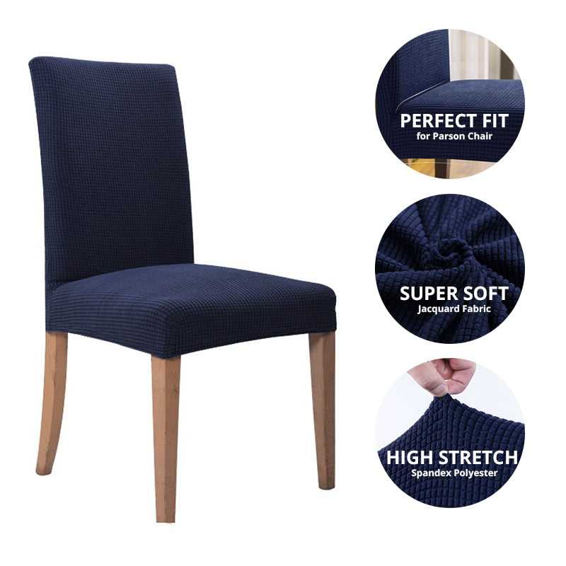 Stuhlhussen - Coverly - Dehnbar - Elegant (2 Stück)