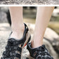 Sommer Herren Outdoor Sandalen Strand Schuhe Echtes Leder Trekking Wandern