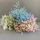 Frendorf | 108 Köpfe Künstlicher Baby-Atem Gypsophila Blume – Künstlicher Blumenast für Hochzeit, Party, Heimdekoration und Fotografie-Requisiten