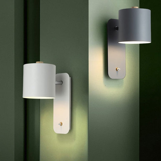 Frendor - Moderne LED Wandleuchten mit Schalter Innenraum Wohnkultur Beleuchtung