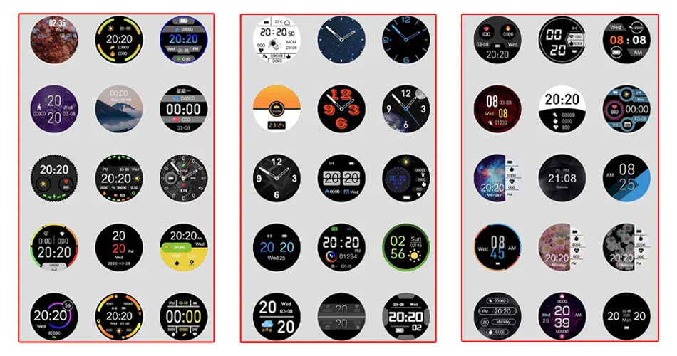 Frendorf | Neue 1.28'' Voll-Touchscreen Wasserdichte Sport Smartwatch Fitness Tracker