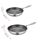 Frendorf | KitchenPro | Antihaft Edelstahl Bratpfanne