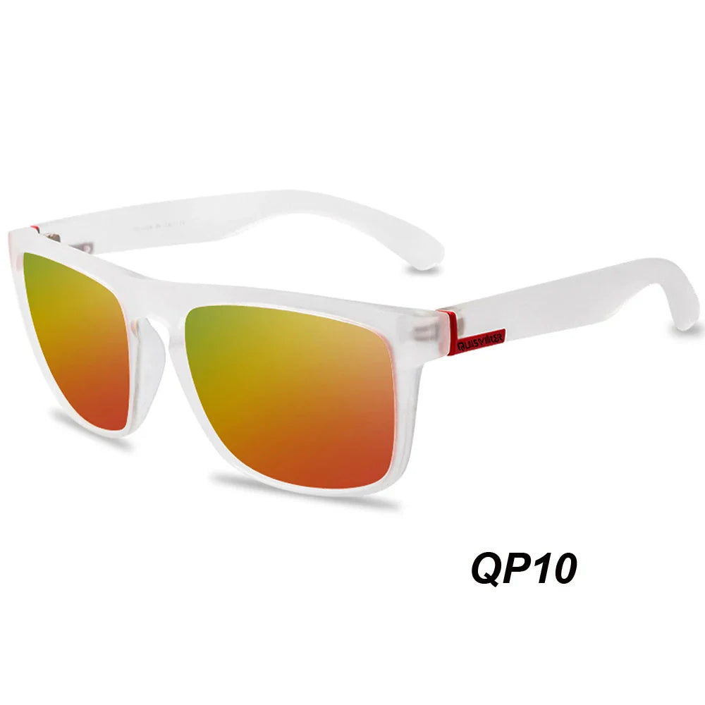 QUISVIKER Polarisierte Sport-Sonnenbrille für Männer und Frauen – Ideal zum Angeln, Camping, Wandern und Autofahren – UV-Schutzbrille