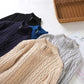 Frendorf | Reißverschlusspullover für Herren | Stilvoller Strickpullover im Zopfmuster mit V-Ausschnitt und Reißverschluss