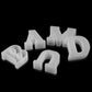 Frendorf | 3D Silikonform zum Gießen von Schokoladenbuchstaben – BackSpaß (1+1 Gratis)