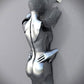 Metallfigur Statues Stile Abstraktes Leinwandgemälde Paare Wandkunst Liebes-Skulptur Poster Druck Wohnkultur Wohnzimmer Geschenke
