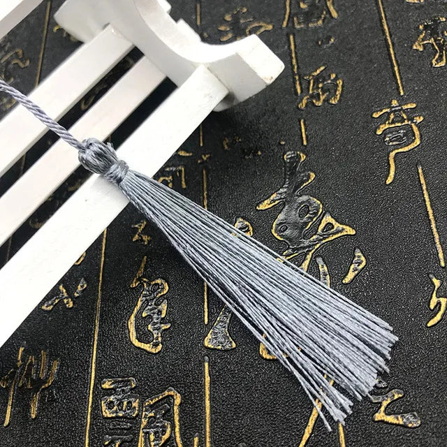 35 Stück Farbgemisch Lesezeichen Quasten - 13 cm Mini Quasten mit Schlaufen für DIY Bastel- und Schmuckherstellungszubehör