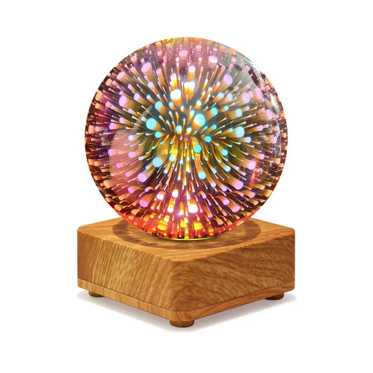 Night Light Starry Sky Star Heart Colorful Atmosphere Multiple USB Table Desk Lamp Ball Home Bedroom Decoration Christmas Gift