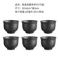 Große Kapazität Haushalt Handgemachte Lila Sand Teekanne Chinesische Teegeschirr Yixing Zisha Zhu Ton Ball Filter Blase Teekanne Mond Topf