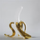 Frendorf | GoldenGlow Art Deco Tischlampe | Banane Design | Modern & Stilvoll | Elegante Beleuchtung