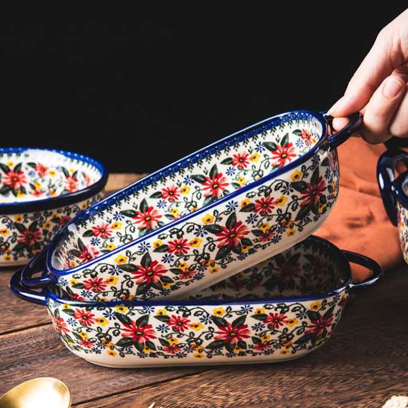 FLORAL KERAMIKTELLER