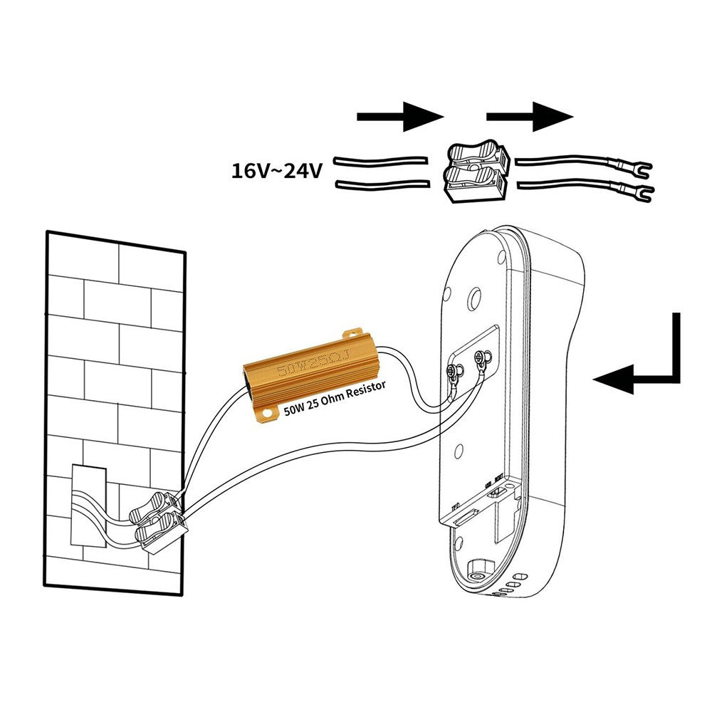 1080P HD Wireless Video-Türglocke mit Zwei-Wege-Audio, PIR-Bewegungserkennung, Nachtsicht, IP55 wetterfest, 2.4GHz WiFi, batteriebetrieben, Tuya-App-Steuerung - intelligente Türglocke Kamera