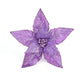 Frendorf | 5pcs Lila Blumen Weihnachtsbaum Girlande