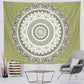 Trippy Mandala Wandteppich