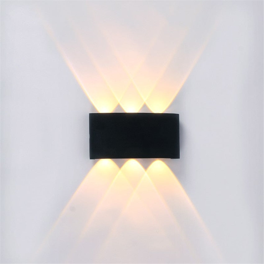 Moderne Wasserdichte LED Wandleuchte für Innen und Außen | Stilvolle und Energieeffiziente Beleuchtung