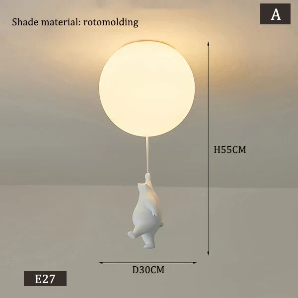 Frendorf | BeerLamps - Niedliche Hängeleuchte mit Ballons für eine magische Atmosphäre