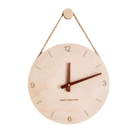 Frendorf | WoodHush Minimalistische Wanduhr