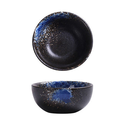 Frendorf | 3.6 Zoll schwarz blau japanische Schüssel