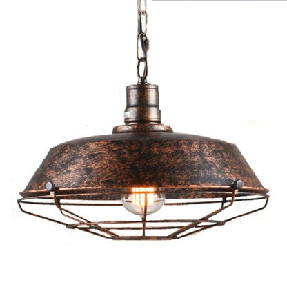 Vintage Loft Pendelleuchte: Industrielle Retro Eisen Deckenleuchte Kronleuchter für Salon, Restaurant, Bar, Küche