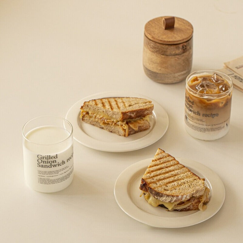 GEGRILLTES ZWIEBEL-SANDWICH-GLAS