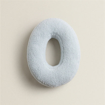 Alphabet Letter Fleece Kissen