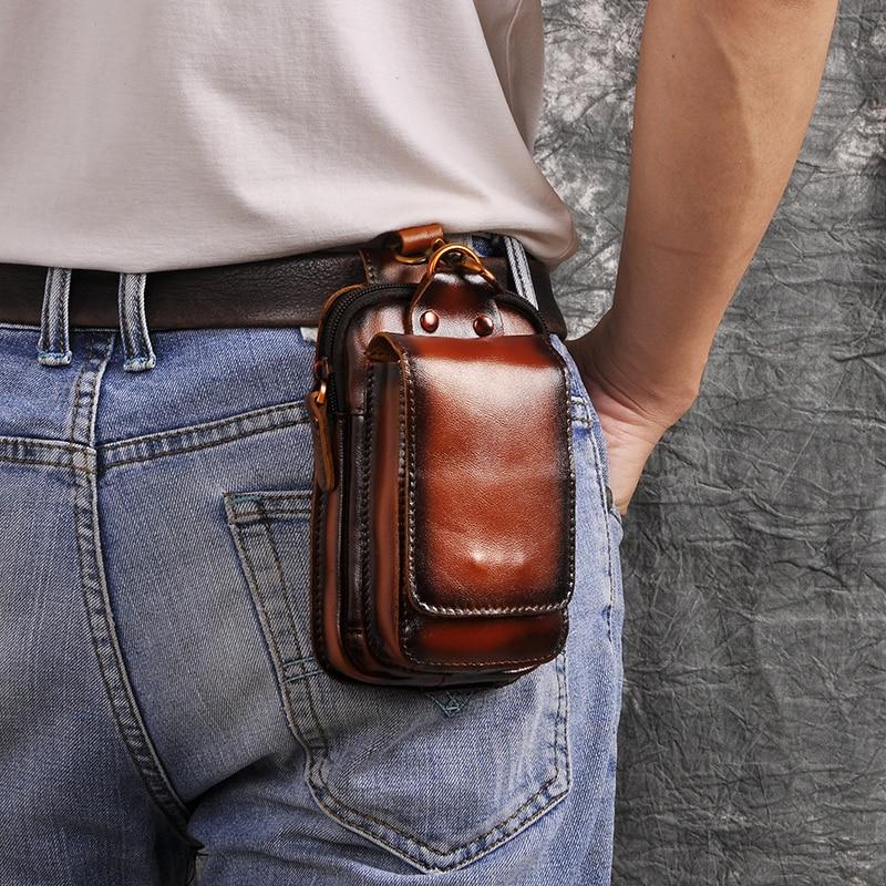 Frendorf | Premium Leder Herren Bauchtasche