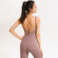 Frendorf | Yoga Fitness Jumpsuits Damen Schweißableitende Training Tänzer Einteiler Bodysuits