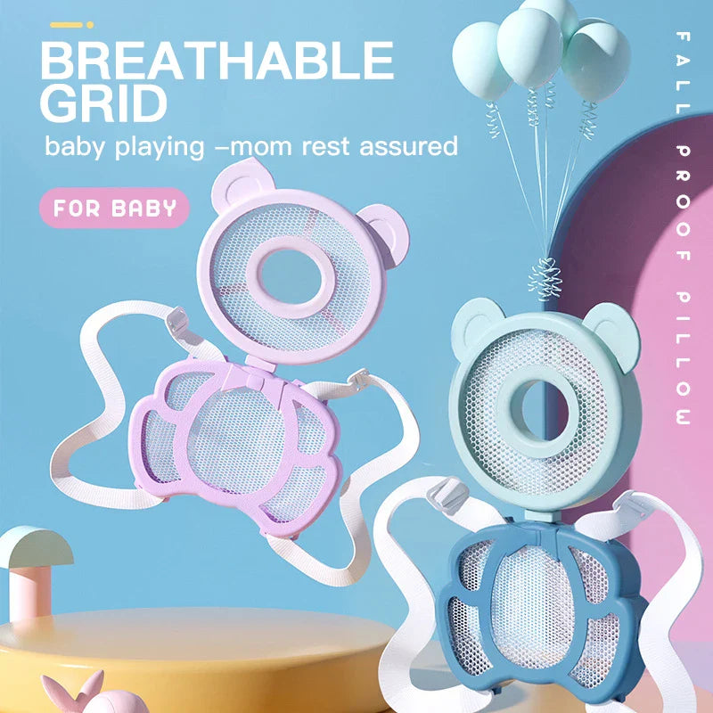 Frendorf | Baby Kopf- und Rückenschutz Kissen – Atmungsaktiver Stoßschutz