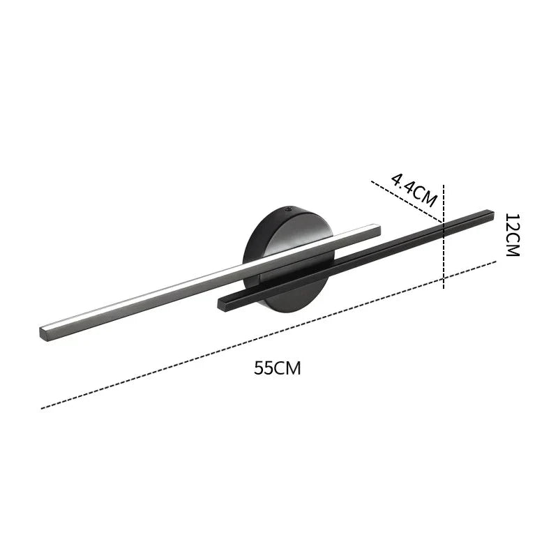 LED Moderne Wandlampen Einfache nordische Licht Acryl Innen Wandlicht Schlafzimmer Nachttisch Wohnzimmer Hintergrunddekoration Wandlampe