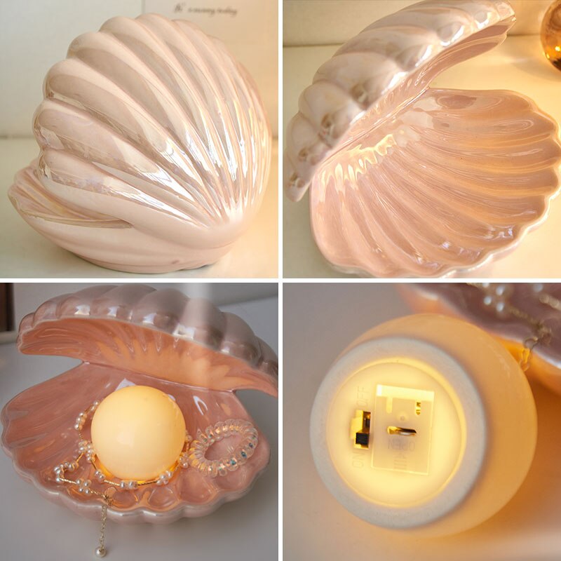 Keramische Schalen Tischlampe