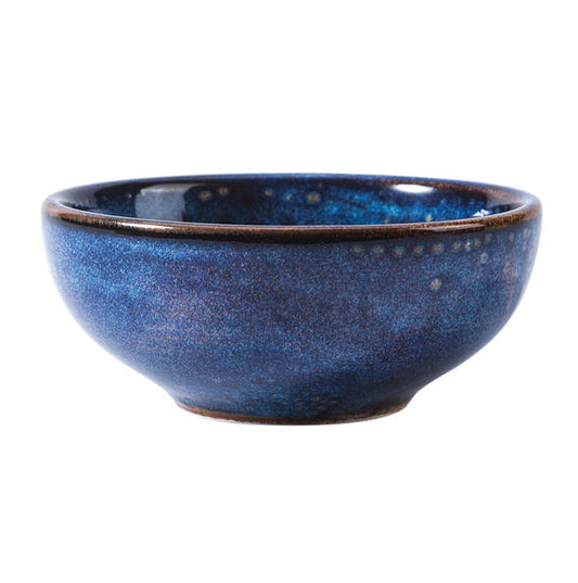 Frendorf | "4-Zoll Blau Flambe Reiseschale - Elegante Keramikschale mit einzigartigem Flambe-Überzug - Perfekt zum Servieren von Reis, kleinen Portionen, Snacks und Beilagen - Langlebig, stilvoll, ideal für den täglichen Gebrauch und besondere Anlässe"